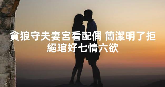 貪狼守夫妻宮看配偶 簡潔明了拒絕琯好七情六欲